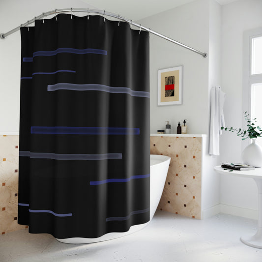 BTD - Forward Design Polyester Shower Curtain