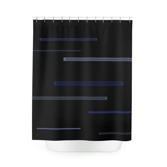 BTD - Forward Design Polyester Shower Curtain